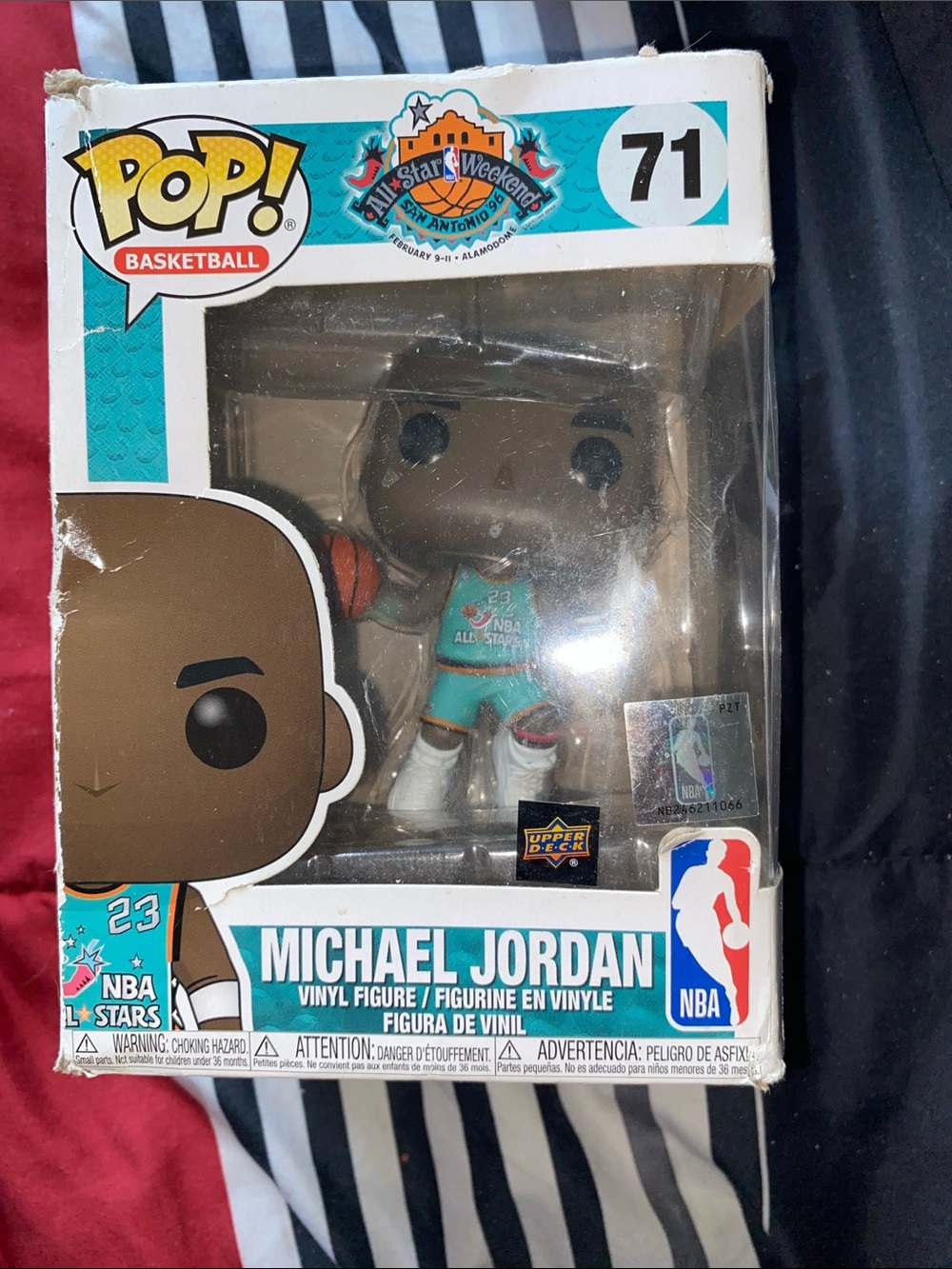 Funko Michael Jordan Teal and White All-Star Jersey Pop! Figure